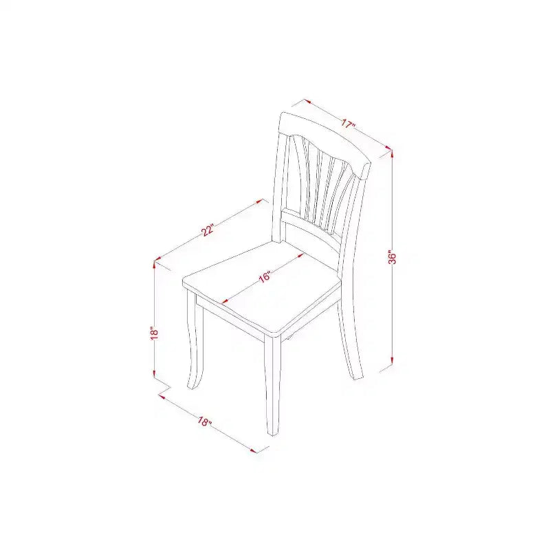 Ensemble de salle à manger 5 pièces rond sur pied en lin blanc et merisier, 4 places