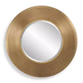Uttermost Contessa Antique Gold 29 1/2 Round Wall Mirror
