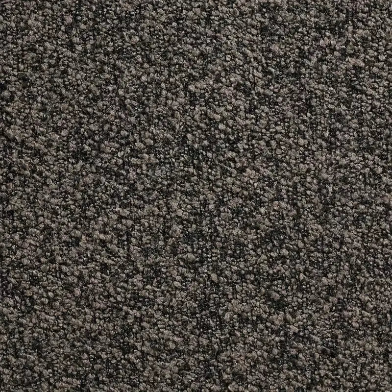 Fauteuil pivotant cylindrique multi beige/marron – Boucle, pivotant à 360°, 1 place