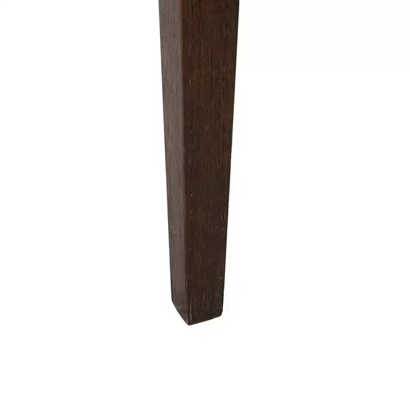 Chaise de salle à manger gris rembourrée sans accoudoirs, dossier bas, lot de 2